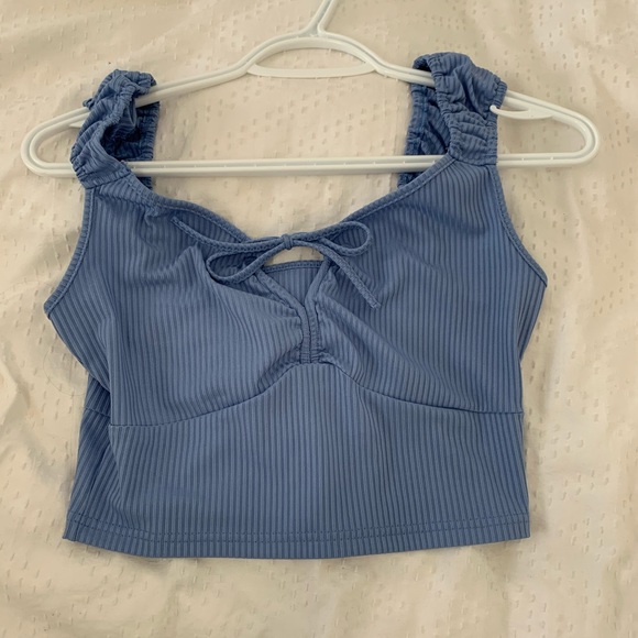 Shein blue tank top - Picture 2 of 2